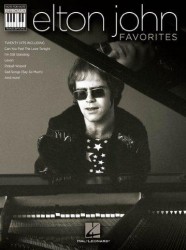 Elton John: Favourites (noty na klavír, zpěv, akordy na kytaru)