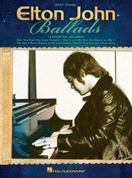 Elton John: Ballads (noty na snadný sólo klavír)