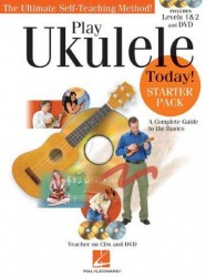 Play Ukulele Today! - Starter Pack (noty, tabulatury na ukulele) (+CD & DVD)