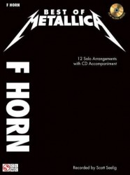 Metallica: Best Of - F Horn (noty, lesní roh) (+audio)