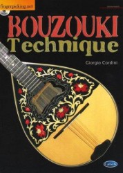 Giorgio Cordini: Bouzouki Technique (noty, tabulatury na buzuki) (+audio)