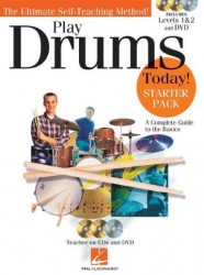 Play Drums Today! Starter Pack (noty, bicí) (+CD & DVD)