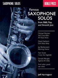 Famous Saxophone Solos - From R&B, Pop And Smooth Jazz (noty na saxofon)
