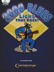 2000 Blues Licks That Rock! (noty, tabulatury na kytaru) (+audio)