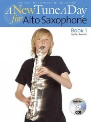 A New Tune A Day: Alto Saxophone - Book 1 (noty na altsaxofon) (+audio)