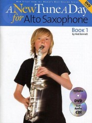 A New Tune A Day: Alto Saxophone - Book 1 (noty na altsaxofon) (+CD & DVD)