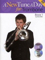A New Tune A Day: Trombone - Book 1 (noty na pozoun, trombon) (+CD & DVD)