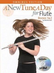 A New Tune A Day: Flute - Books 1 & 2 (noty na příčnou flétnu) (+audio)