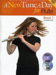 A New Tune A Day: Flute - Book 1 (noty na příčnou flétnu) (+CD & DVD)