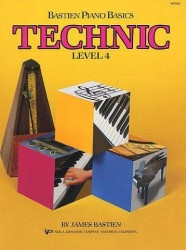 Bastien Piano Basics: Technic Level 4 (noty na sólo klavír)