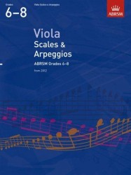 ABRSM: Viola Scales & Arpeggios - Grades 6-8 (2012) (noty na violu)