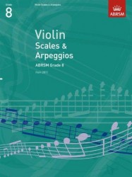 ABRSM: Violin Scales & Arpeggios - Grade 8 (2012) (noty na housle)