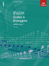 ABRSM: Violin Scales & Arpeggios - Grade 1 (2012) (noty na housle)