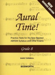 David Turnbull: Aural Time! - Grade 8 (ABRSM Syllabus 2011) (noty na zpěv, klavír)