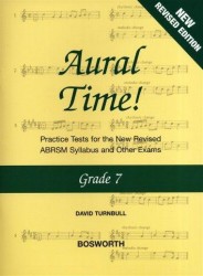 David Turnbull: Aural Time! - Grade 7 (ABRSM Syllabus 2011) (noty na zpěv, klavír)