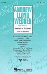 Andrew Lloyd Webber: In Concert (SAB) (noty pro sborový zpěv, klavír) - SADA 5 ks