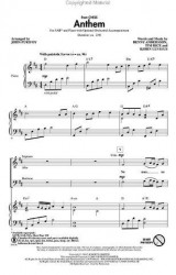 Josh Groban: Anthem (Chess) - SAB (noty pro sborový zpěv, klavír) - SADA 5 ks