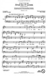 Billy Joel: And So It Goes (SAB) (noty pro sborový zpěv) - SADA 5 ks