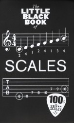 The Little Black Book Of Scales (kytarové stupnice, noty, tabulatury na kytaru)