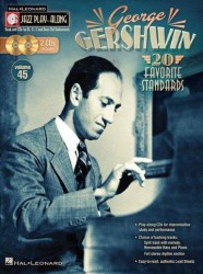 Jazz Play-Along 45: George Gershwin (noty na nástroje C, Eb, Bb, basového klíče) (+audio)