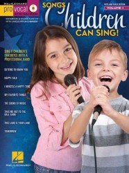 Pro Vocal Boys' & Girls' Edition 1: Songs Children Can Sing! (noty, melodická linka, akordy) (+audio)