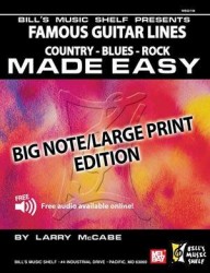 Famous Guitar Lines Made Easy - Big Note/Large Print Edition (noty, tabulatury na kytaru)
