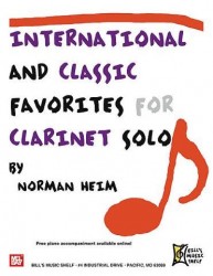 International and Classic Favorites for Clarinet Solo (noty na klarinet)