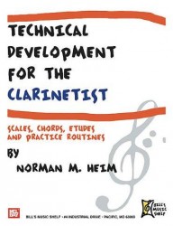 Technical Development for the Clarinetist (noty na klarinet)