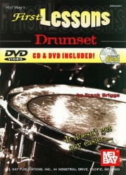 First Lessons Drumset (noty na bicí) (+CD & DVD)