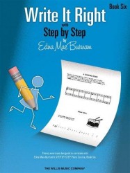 Edna Mae Burnam: Write It Right - Book 6 (noty na klavír)