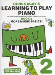 Denes Agay's Learning To Play Piano - Book 2 - More Music Basics! (noty na klavír)