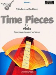 Time Pieces For Viola Volume 2 (noty na violu, klavír)