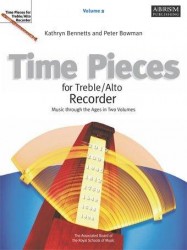 Time Pieces For Treble/Alto Recorder - Volume 2 (noty na zobcovou flétnu, klavír)