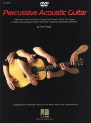 Chris Woods: Percussive Acoustic Guitar (noty, tabulatury na kytaru) (+DVD)
