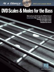 At A Glance - Scales & Modes For Bass (noty, tabulatury na baskytaru) (+DVD)