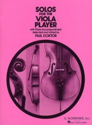 Solos For The Viola Player (noty na violu, klavír)