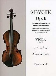 Ševčík Viola Studies: Preparatory Studies In Double-Stopping Op.9 (noty na violu)