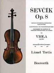 Ševčík Viola Studies: Changes Of Position And Preparatory Scale Studies (noty na violu)