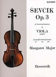 Ševčík Viola Studies: 40 Variations (noty na violu)