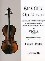 Ševčík Viola Studies: School Of Bowing Technique Op.2 Part 3 (noty na violu)