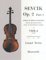 Ševčík Viola Studies: School Of Bowing Technique Op.2 Part 1 (noty na violu)