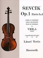 Ševčík Viola Studies: School Of Technique Op.1 Part 3 And 4 (noty na violu)