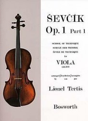 Ševčík Viola Studies: School Of Technique Op.1 Part 1 (noty na violu)