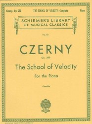 Carl Czerny: Škola zběhlosti - The School Of Velocity Op.299 (Complete) (noty na klavír)