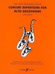 Concert Repertoire For Alto Saxophone (noty na altsaxofon, klavír)