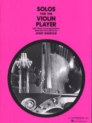 Solos For The Violin Player (noty na housle, klavír)