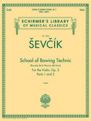 Otakar Ševčík: School Of Bowing Technic Op.2 - Parts 1 And 2 (noty na housle)
