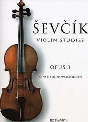 Otakar Ševčík: Violin Studies - 40 Variations Op.3 (noty na housle)