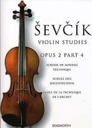 Otakar Ševčík: Violin Studies - School Of Bowing Technique Op.2 Part 4 (noty na housle)