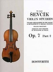 Otakar Ševčík Violin Studies: Preparatory to the Shake & Development in Double-Stopping Op.7 Part 2 (noty na housle)